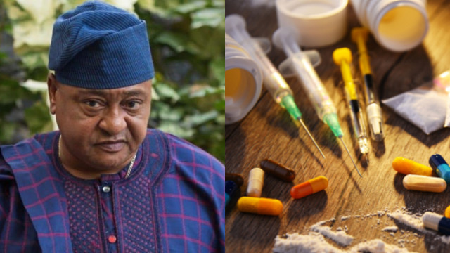 Jide Kosoko Howling Against Drug Abuses